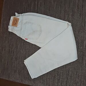Girls Levis High Lose Jeans, Size 10